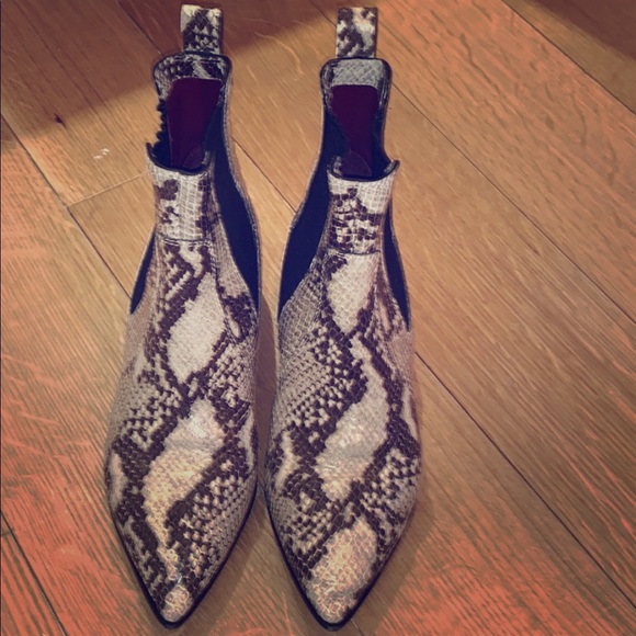 Marc By Marc Jacobs Shoes - Marc Jacobs Snake Ankle Booties